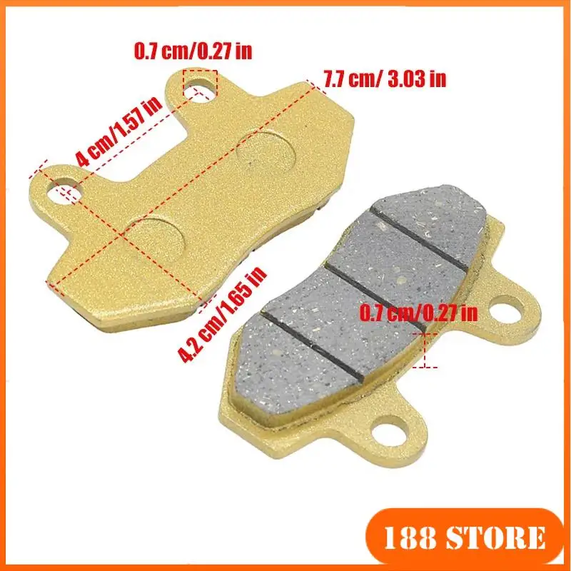 Front & Rear Motorcycle Brake Pads For Honda CRF250R CRF250 X CRF450R CRF450 X 2002-2015 CRF 250 450 R Brake Disc Pad view 3