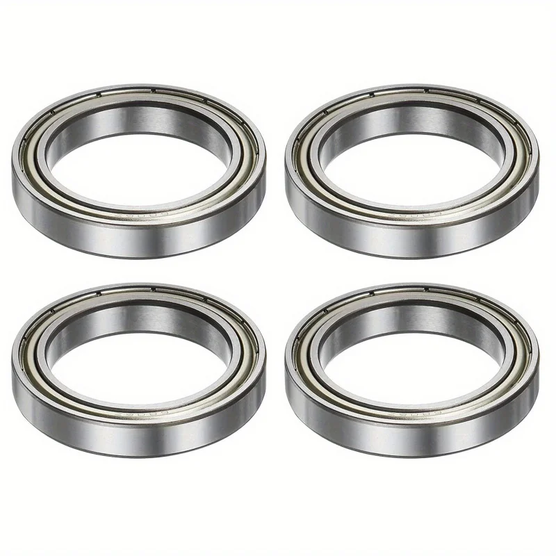 4pcs 6806ZZ Ball Bearing Groove Ball Bearing Deep Groove Ball Bearing 30mm Bore 42mm AD 7mm Thick Steel Double Shielded Bearing