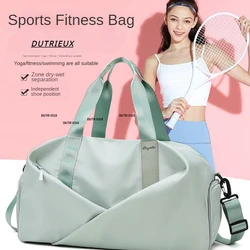 Women Sports Gym Bag Travel Dry Wet Bag Handbags Multifunction Swimming Tote Shoulder Weekend Fitness Duffle Yoga Shoes Daypack