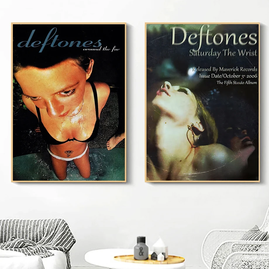 Popular Band Deftones Music Album Poster Print Canvas Painting Vintage Singer Wall Art For Living Room Home Decoration Cuadros