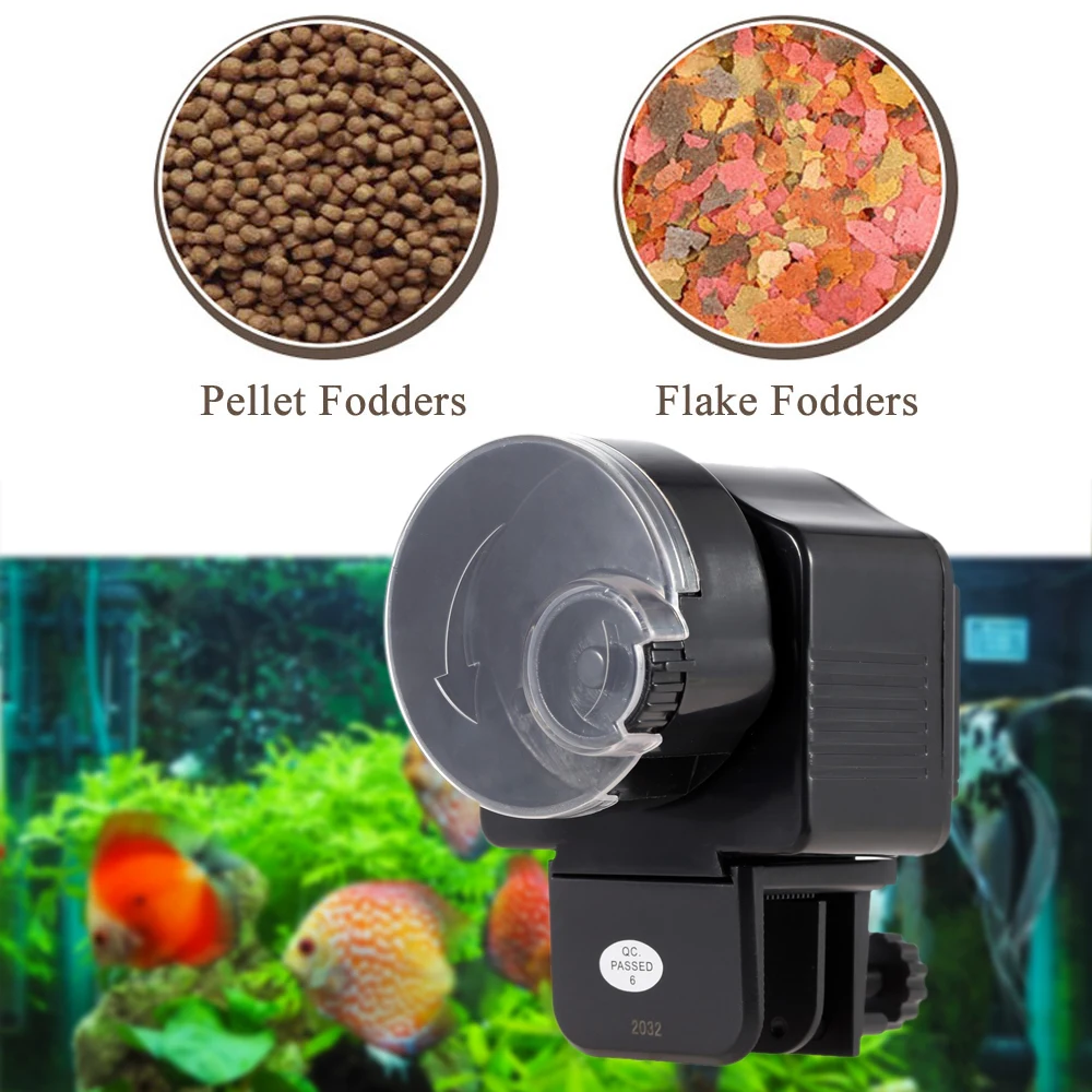 Alimentador automático de peces, alimentador automático de peces para acuario pequeño
