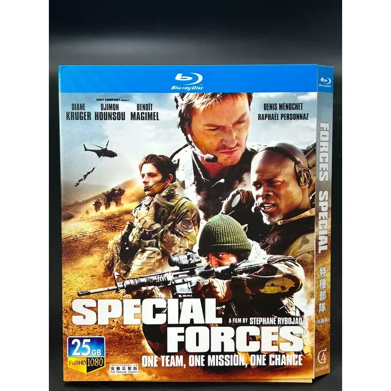 Special Forces French Version New BD Blu-ray Unopened Boxed Collector's Edition Movie Time
