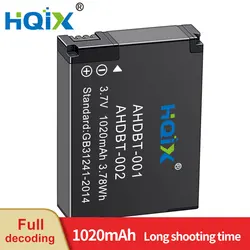 HQIX for Gopro HERO1 HERO2 Camera AHDBT-001 002 Battery Charger