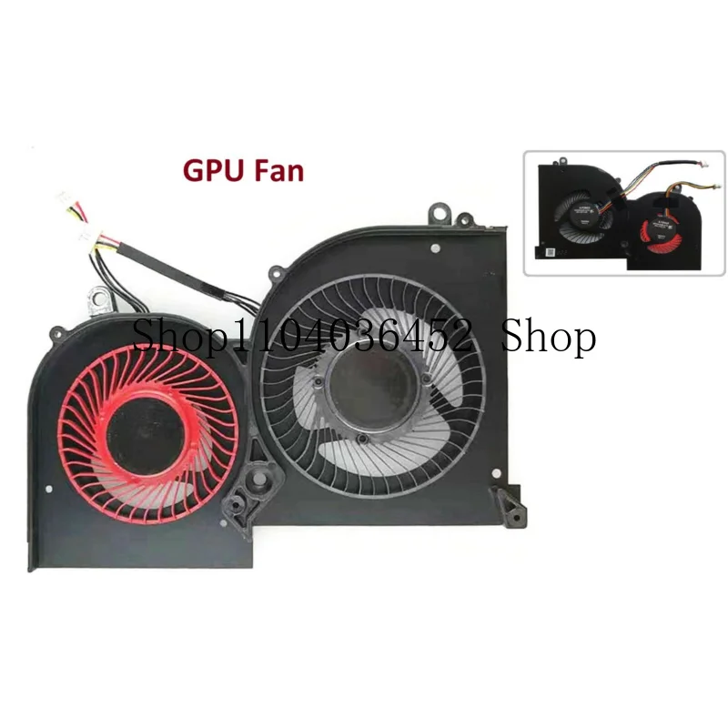 New For MSI GS65 Stealth 8RE 8SE 8SF 8SG GS65VR MS-16Q2 GPU Fan 4-Pin  BS5005HS-U3N