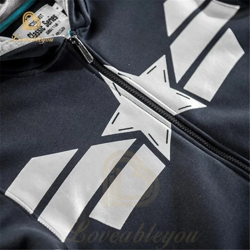 Captain America Cosplay Jacket Streetwear Tops Spring Hoodies Movie Harajuku Hip Hop Fleece Clothing Coat Christmas Gift Costume