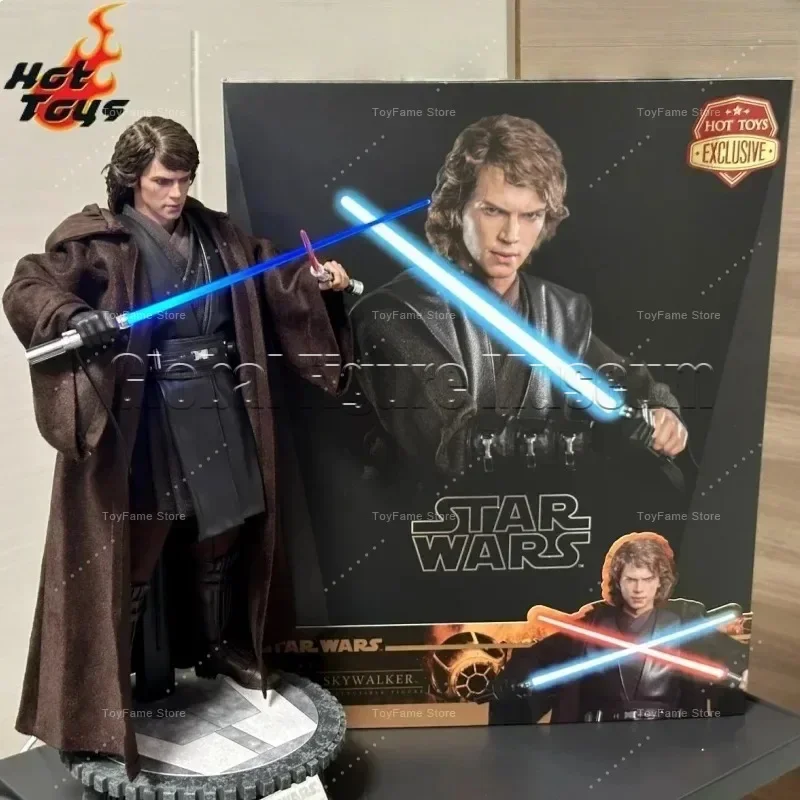 In Stock Hottoys Ht Dx34ae Anakin Skywalker Star Wars 3 Hair Transplant Version 1/6 Scale Action Figure Collectible Gift