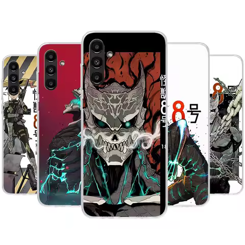 Kaiju No. 8 Anime Phone Case For Samsung Galaxy A55 A54 A53 A52 A15 A14 A13 A12 A35 A34 A33 A32 A25 A24 A23 A22 A05S A04S A03S