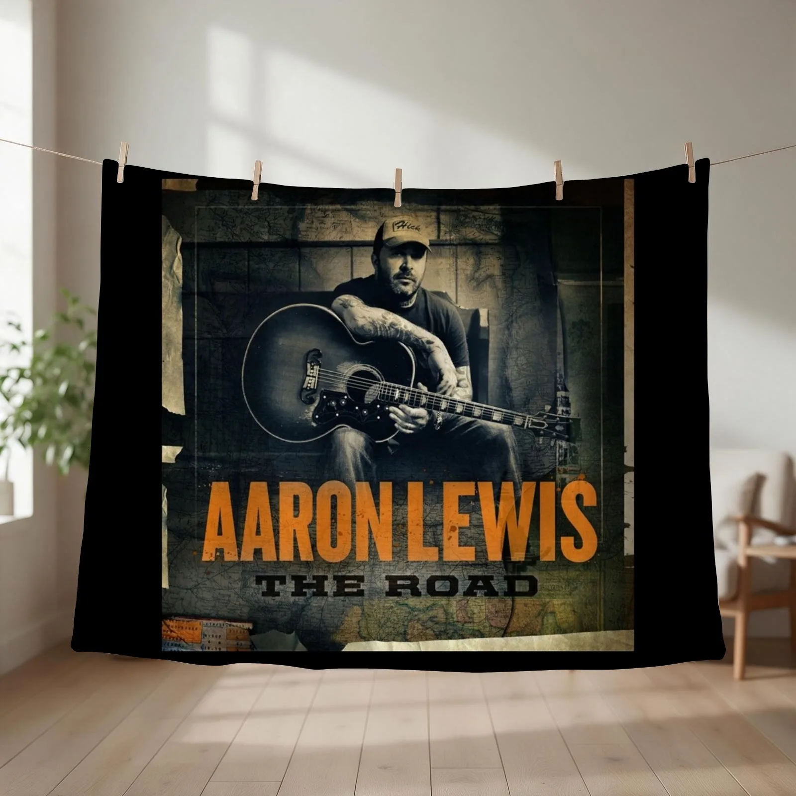 Aaron Lewis The road Throw Blanket Summer Beddings Beach Heavy Thins Blankets