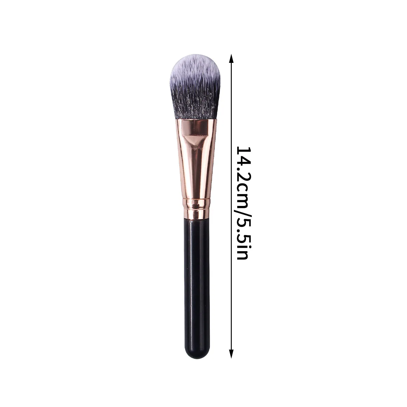 Pinceau de fond de teint doux 3 pièces, pinceau à blush, pinceau à poudre, même application de maquillage, pinceau de maquillage multifonctionnel, outil de beauté