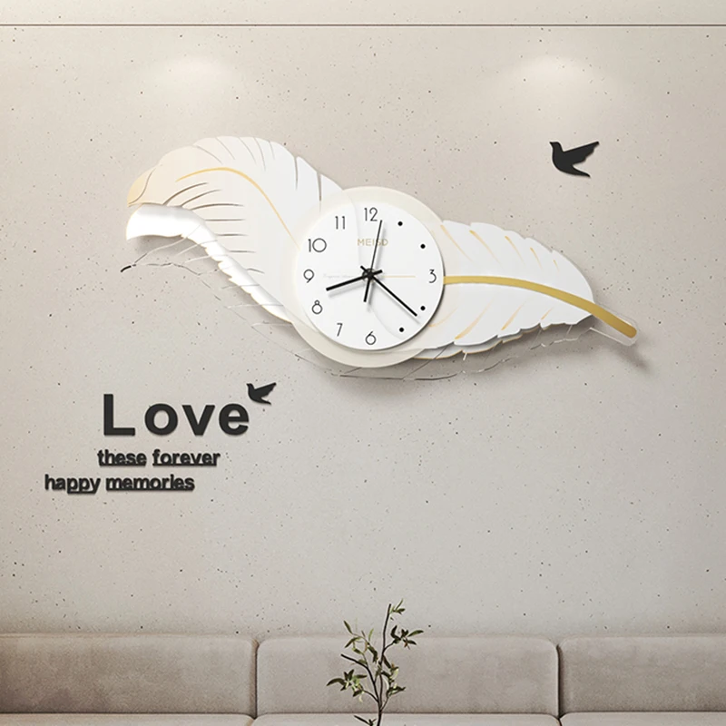 Decorative Digital Clock Large Creative Simple Modern Nordic Wall Clock New Design Cute Relogio Parede Wall Decoration Items