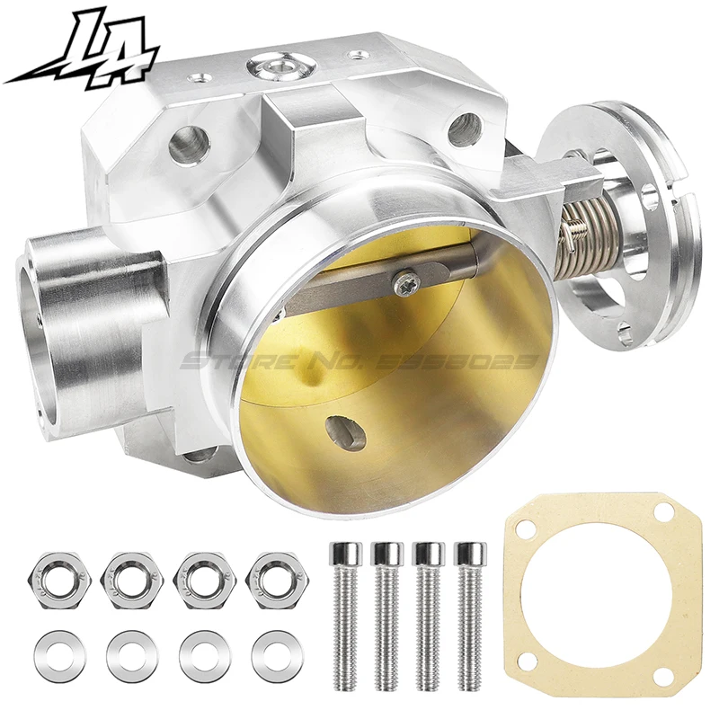

70mm Aluminum CNC Performance Throttle Body For Acura Honda B16/B18/D15/D16/H22/F20 S2000 Acura 1990-2001 Integra All Models