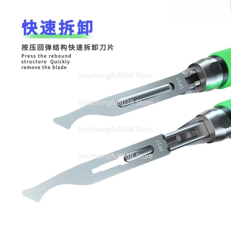 KC8 CPU NAND Glue Removal Blade for Mobile Phone Motherboard BGA Chip Scraper Pry Knife Rear Glass Disassembly Hand Tools