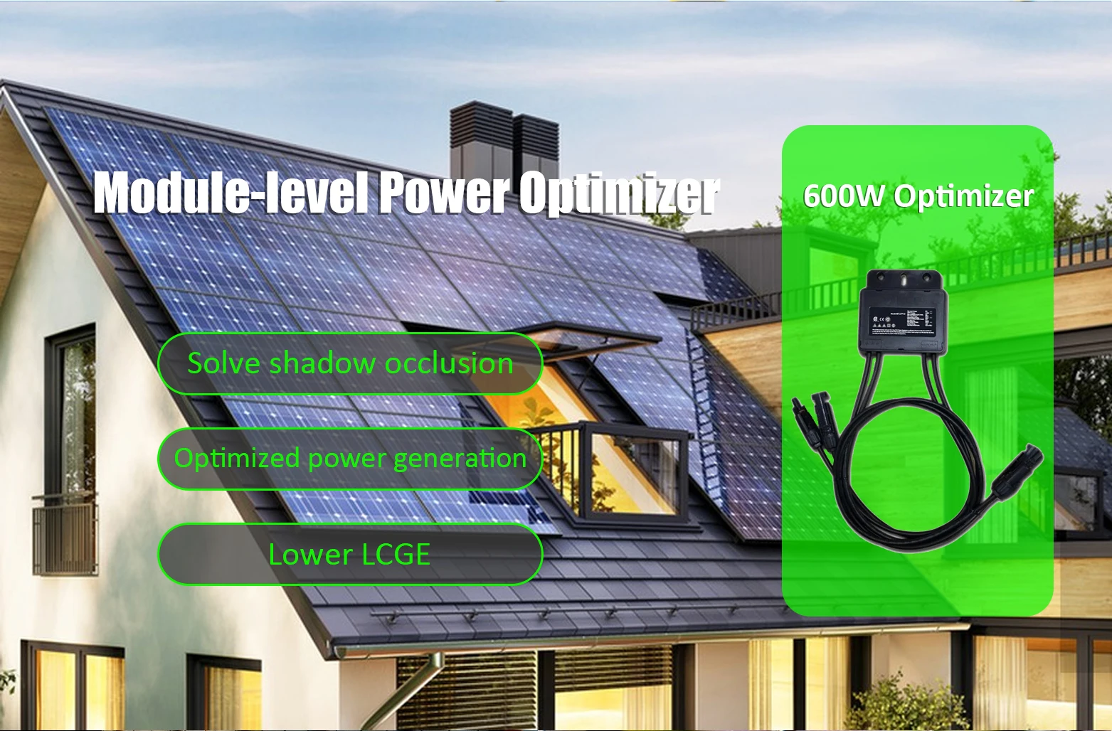 700w 800w 600w 450w High Efficiency Optimizer MPPT Photovoltaic Module Power System Optimizer Management for PV Solar Panel