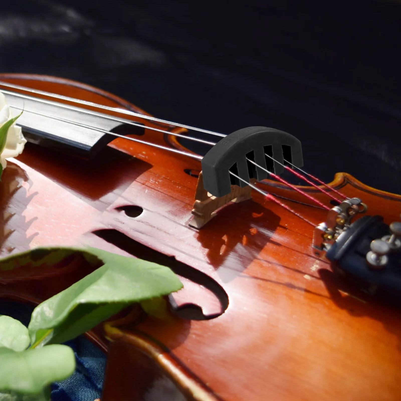 

Violin Mute Five-Claw Stable Design Soft Rubber Plastic Practice Mute Small Portable Violin Replacement Part Musical Instrument