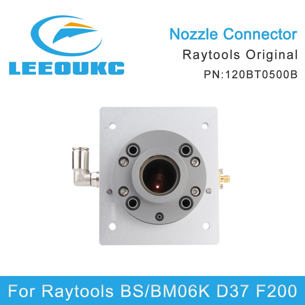 Imagem -04 - Leeouke-conexão do Bocal do Conector da Cabeça Tra Avião para Bm06k Laser Raytools Original Bm06k D37 F200 120bt1100b 120bt0500b