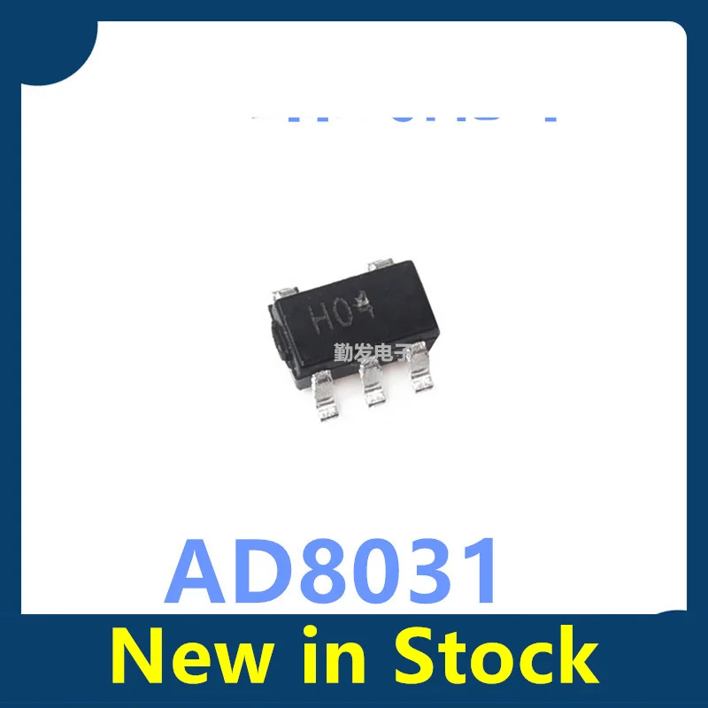 5PCS AD8031ARTZ-REEL7 SOT-23-5 80MHz Rail-to-Rail Amplifier IC