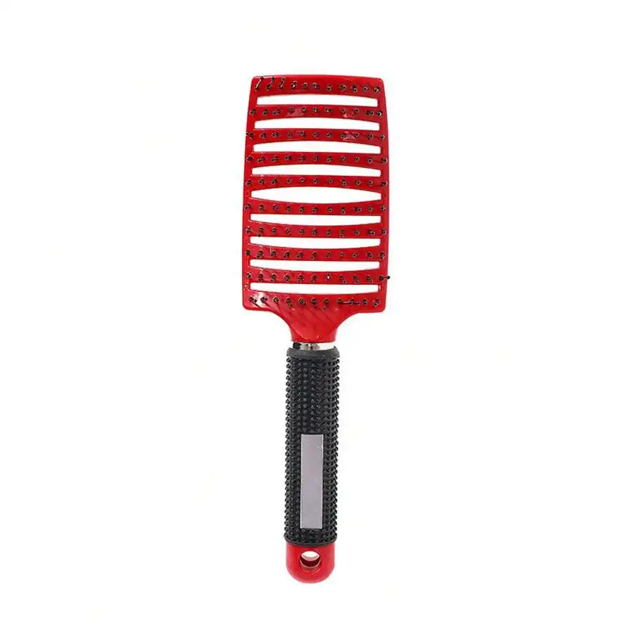 

Oval Air Cushion Massage Hair Brush With Non-Slip Handle Detangling Comb For Daily Use
