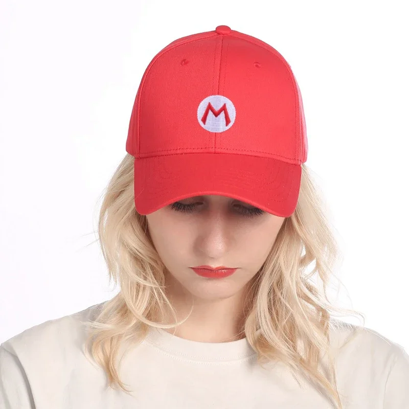 Gorras de Béisbol de Mario Bros, Cosplay, Anime, Figura de Videojuego, Luigi Bros, Gorras de Algodón Hip Hop para Adultos, Niños y Niñas, Gorras para el Sol, Regalos