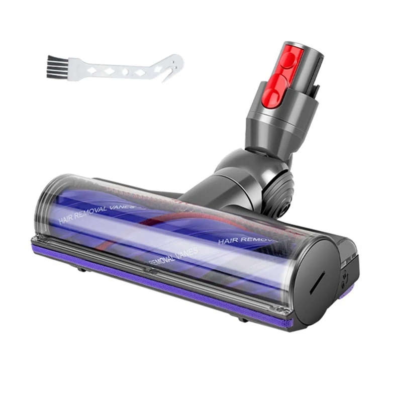 

Electric Direct Dirve Vacuum Head For Dyson V7 V8 V10 V11 V15 Hardwood Floor Attachment Bristle Roller Brush Partseco-Friendly P