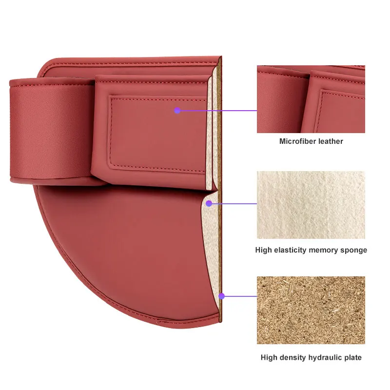 Leather Car Seat Sewn Gap Crevice Slot Storage Box Cup Holder Accessories For Dongfeng DFSK DFM Glory 560 580 330 370 360 IX5 view 3