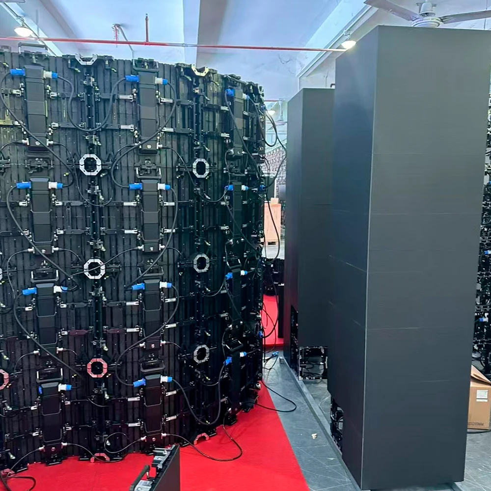 LED 플래닝 박물관 P3.91 HD 스크린 플렉시블 풀컬러 비디오 플렉시블 스크린 패널