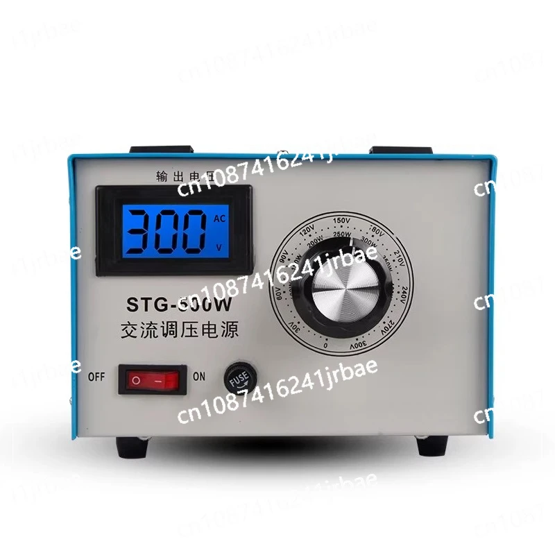 All-copper voltage regulator 220V single-phase 500W AC 1K2KW3KW5KVA power supply 0-300V adjustable voltage transformer