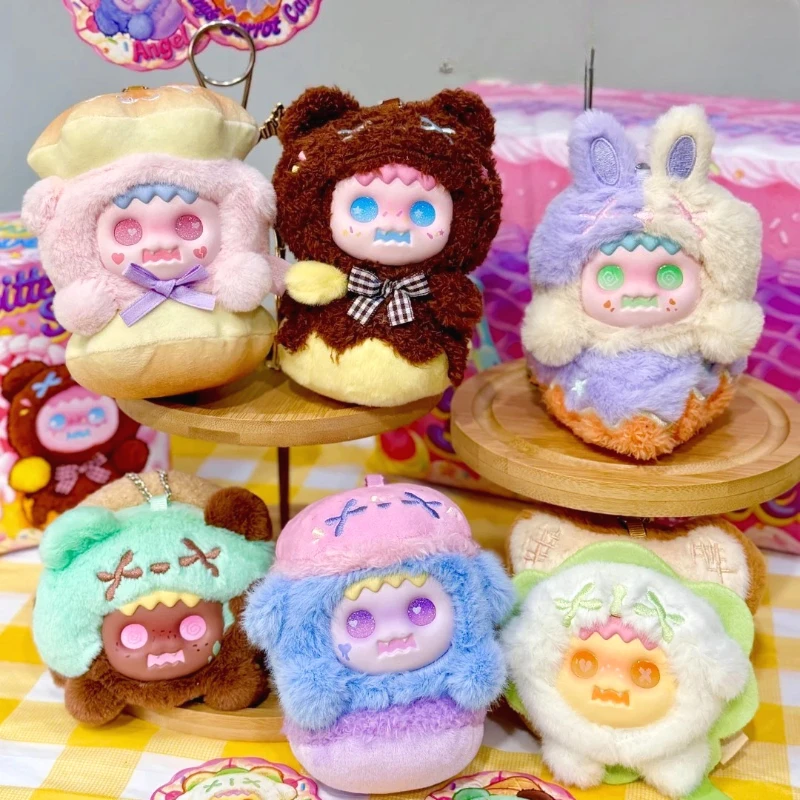 ShinWoo طفل شبح الدب المر الحلو صندوق أعمى لطيف ShinWoo أنيمي الشكل حقيبة قلادة صندوق غامض الفينيل الوجه دمية مفاجأة هدية