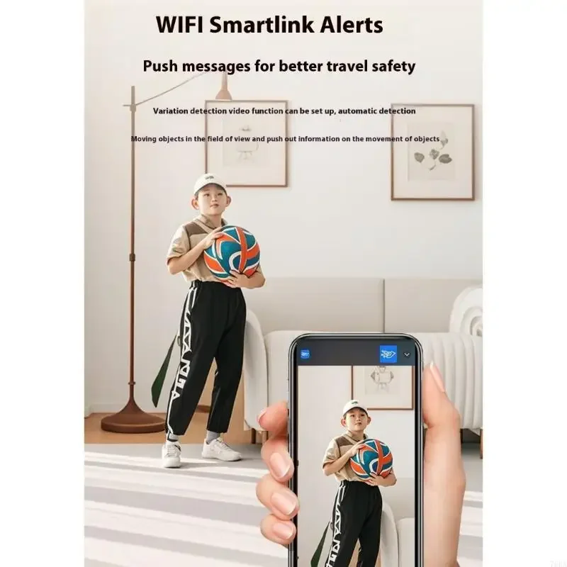 360 -Grad -rotierende PET -Kamera mit zwei Wegen Talkfunktion und Nachtkennung Roboterkameras für die Sicherheit zu Hause