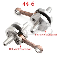 Motorcycle engine Crankshafts For 49cc 2 stroke Heavy Performance Pull Circle Semicircular Crankshaft Crank Shaft Gas Mini Pocke