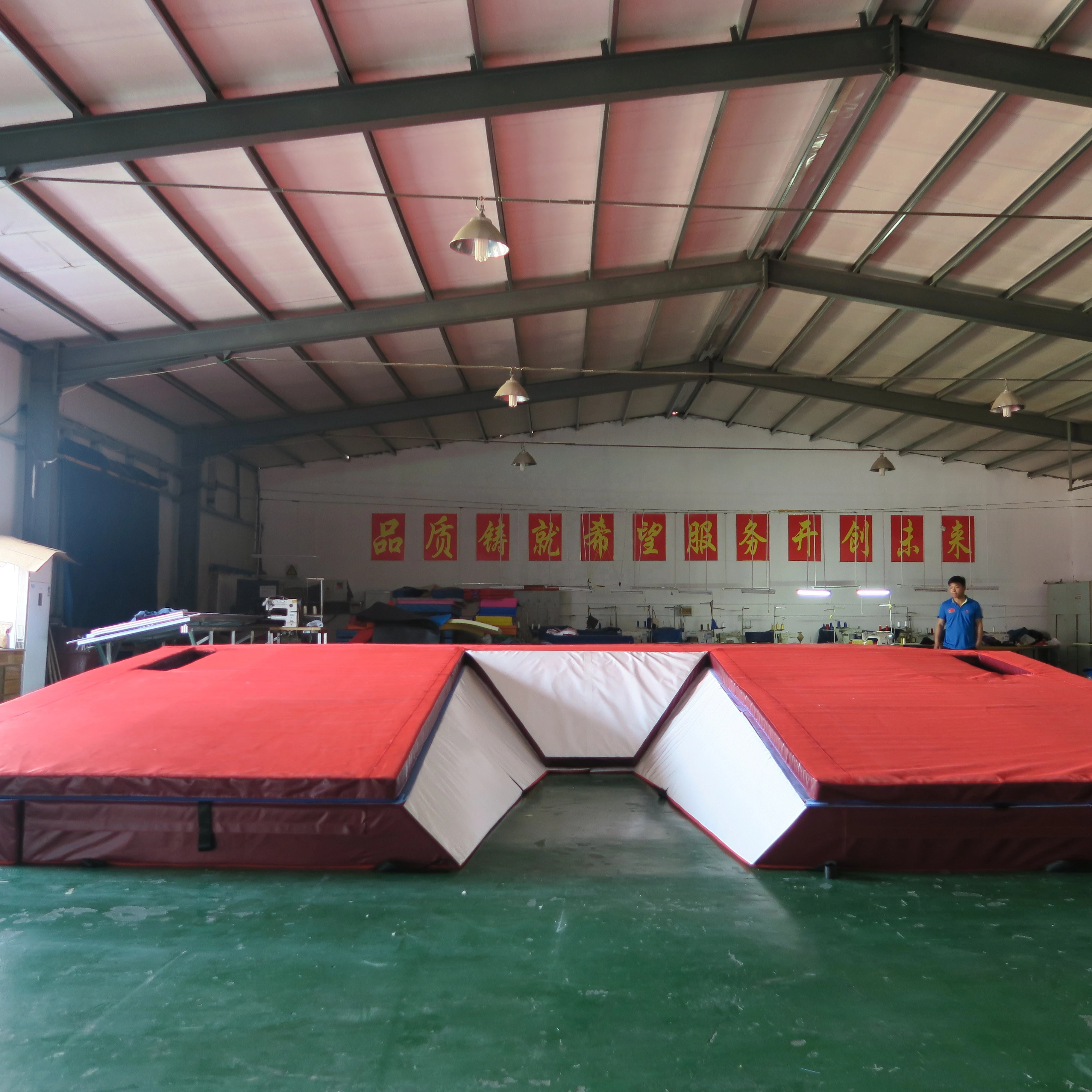 Professional High Jump Landing Area for Competition and Training