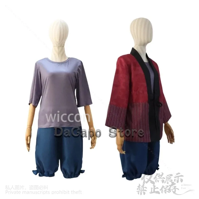 توربو الجدة تأثيري تابو بابا أنيمي Dandadan تأثيري ثوب الكيمونو الياباني موحدة زي كوس ثلاثية الأبعاد الطباعة قناع حفلة الهالوين