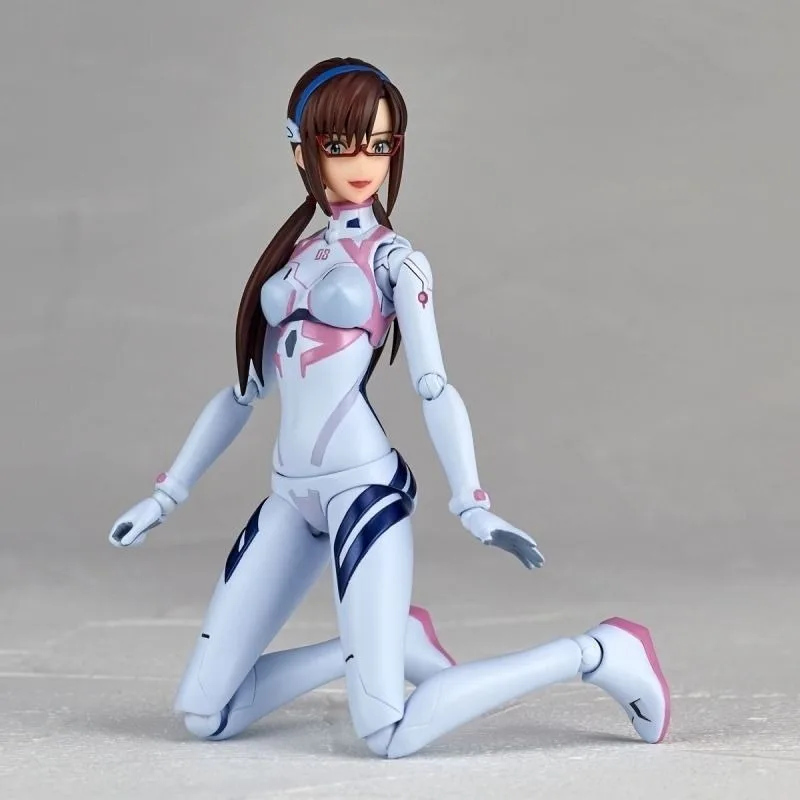 Akham Asylum Style Evangelion Action Figure: Asuka e Mari Makinami in White Battle Suits Modello da collezione Giocattolo Regalo per bambini