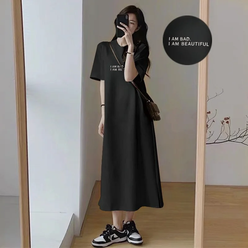Koreanisches Maxikleid mit Buc – Summer Clothing For Older Women Bewertung und Preis