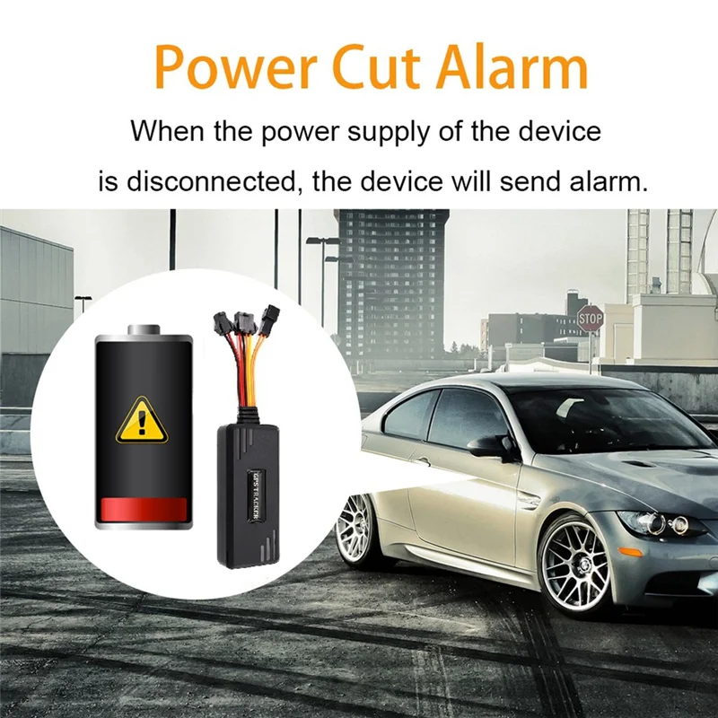 4G GPS Tracker for Car Motorcycle Vehicle Tracking Device with Cut Off Oil Power & Online Tracking Software