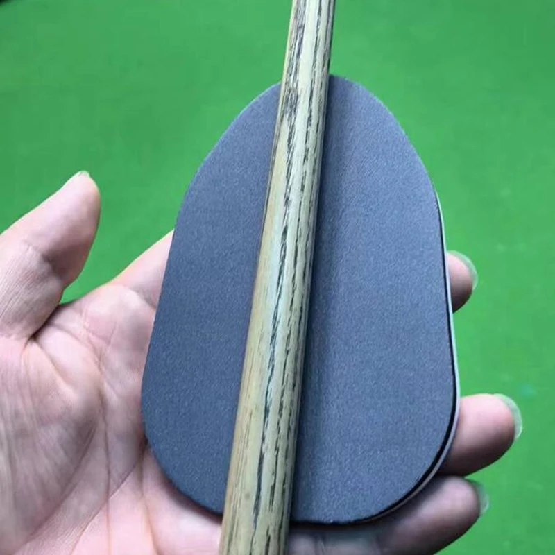 Strumento fai da te per stecche da biliardo 1PC, spugna per pulire bastoncini da biliardo, accessorio per lucidare il biliardo.