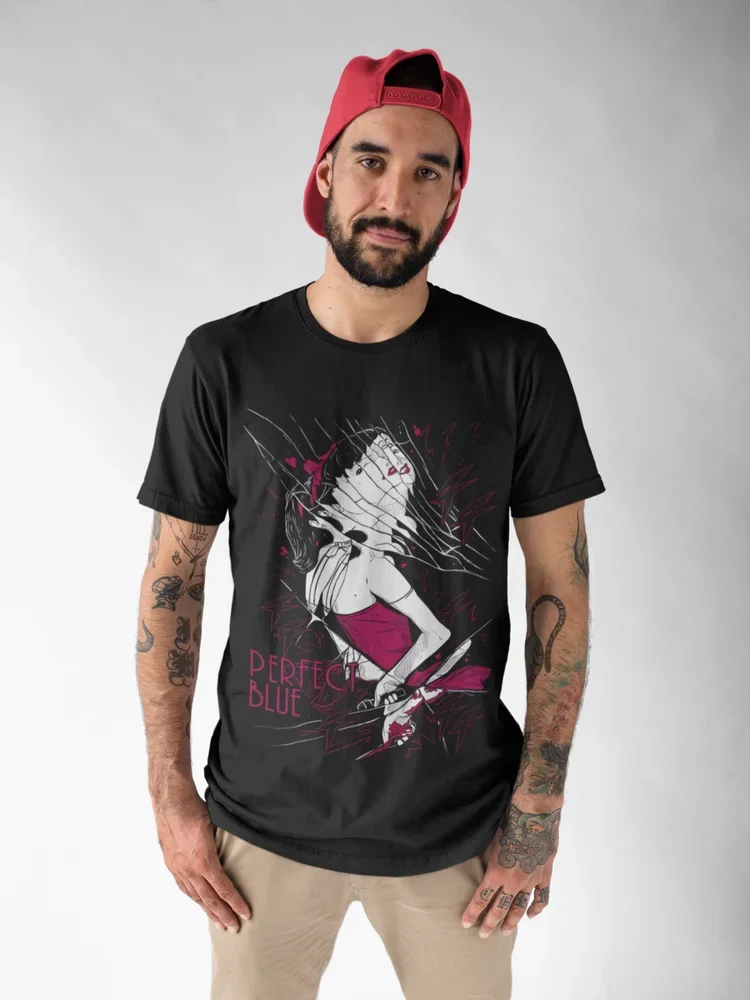 Perfect Blue T-shirt Mima Kirigoe Girl Anime Manga Japanese Gift Shirt All Size