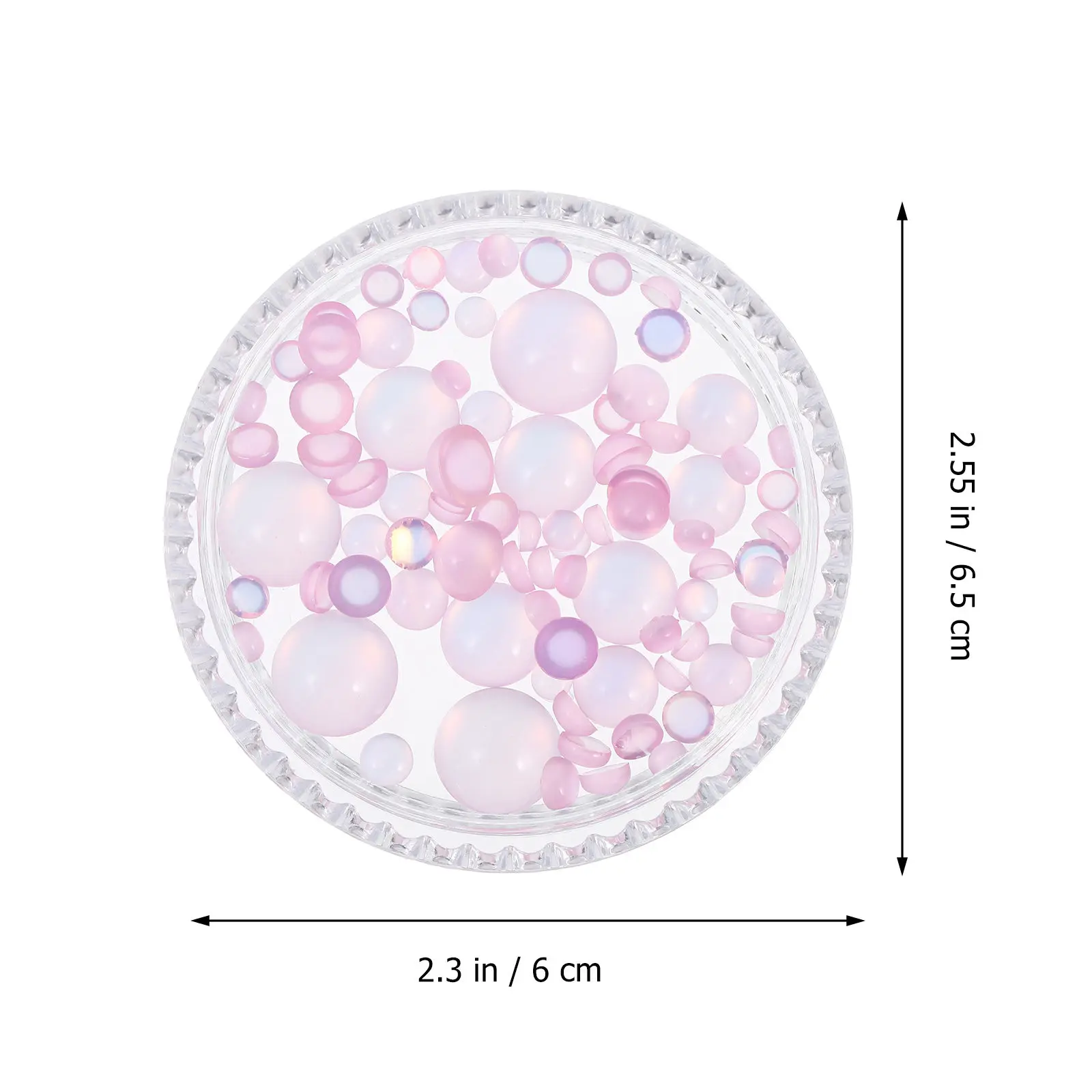 1 Box Rhinestones Nail Art DIY Beads Premium Safe Healthy Nail Decor for Natural Artificial Nails Creative Delicate