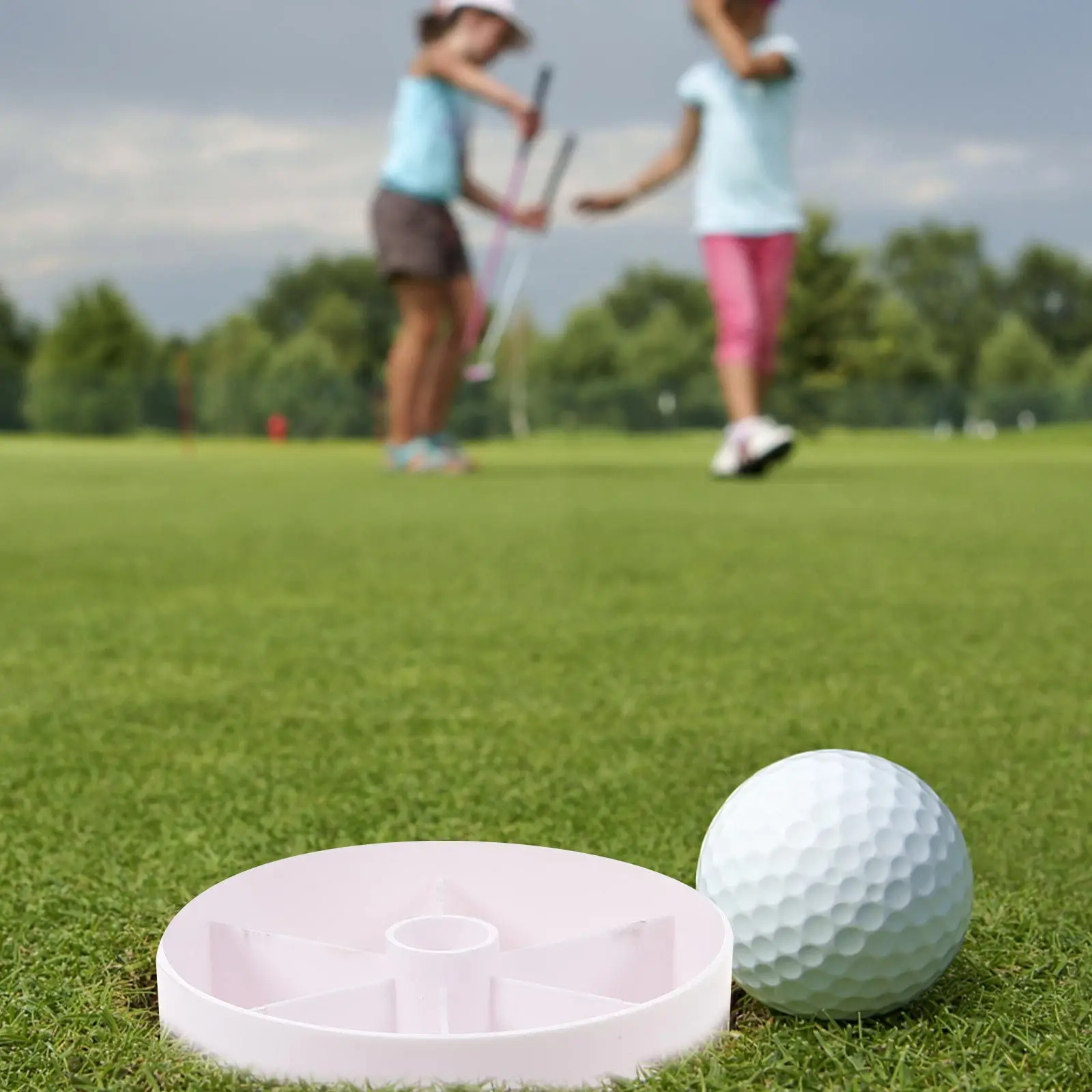 

Premium Plastic Hole Cup High Performance Putting Cup Practice Training Aids for Lawn Backyard Green Putting Cups