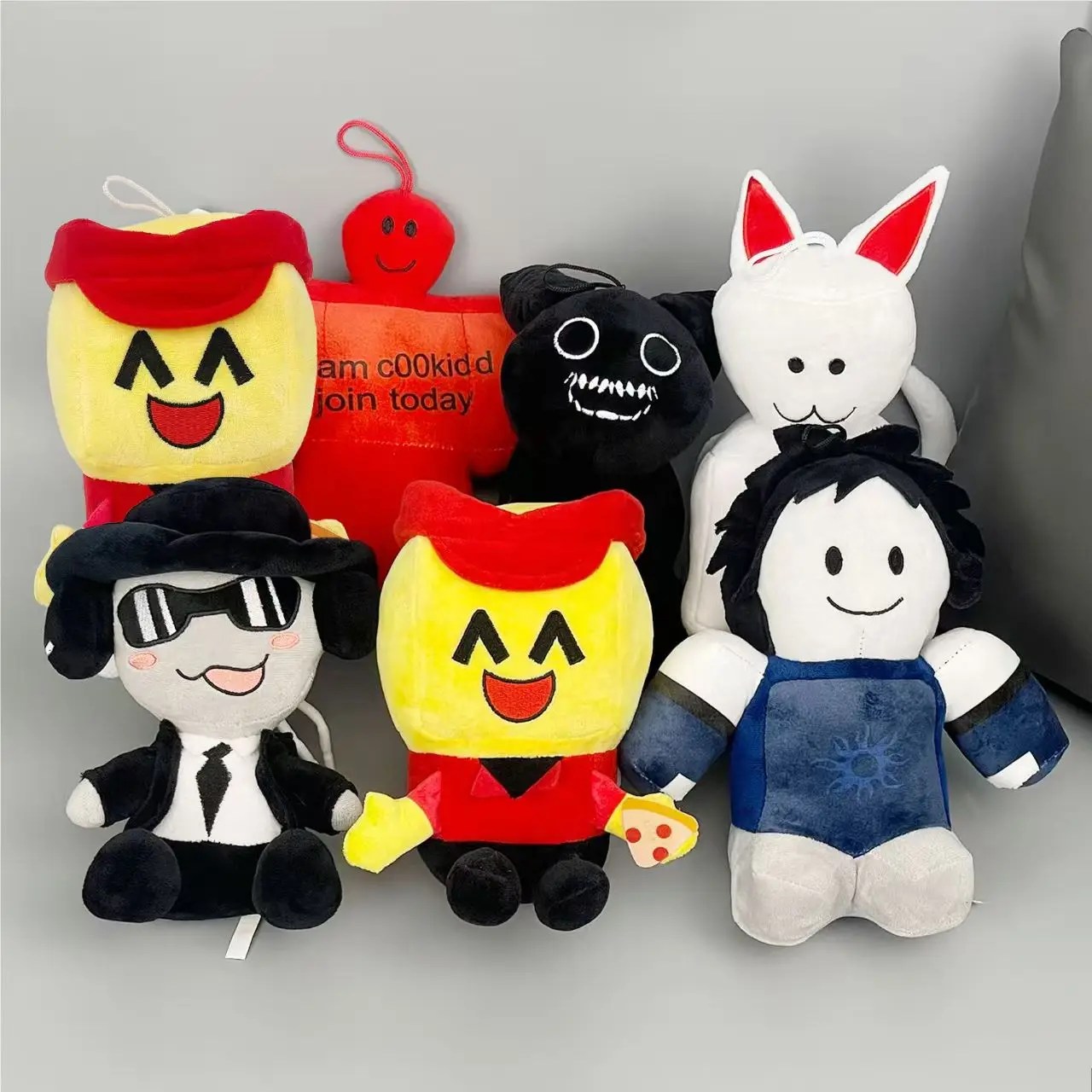 Forsaken Chance Plush Toys Cute Game Plushie Kawaii Soft Stuffed Doll Room Decor For Birthday Gift