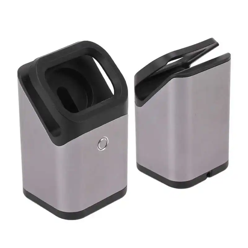 شاحن حامل ل IOS ساعة المحمولة سبائك الألومنيوم ساعة شحن حامل حامل ساعة سوداء محطة شحن