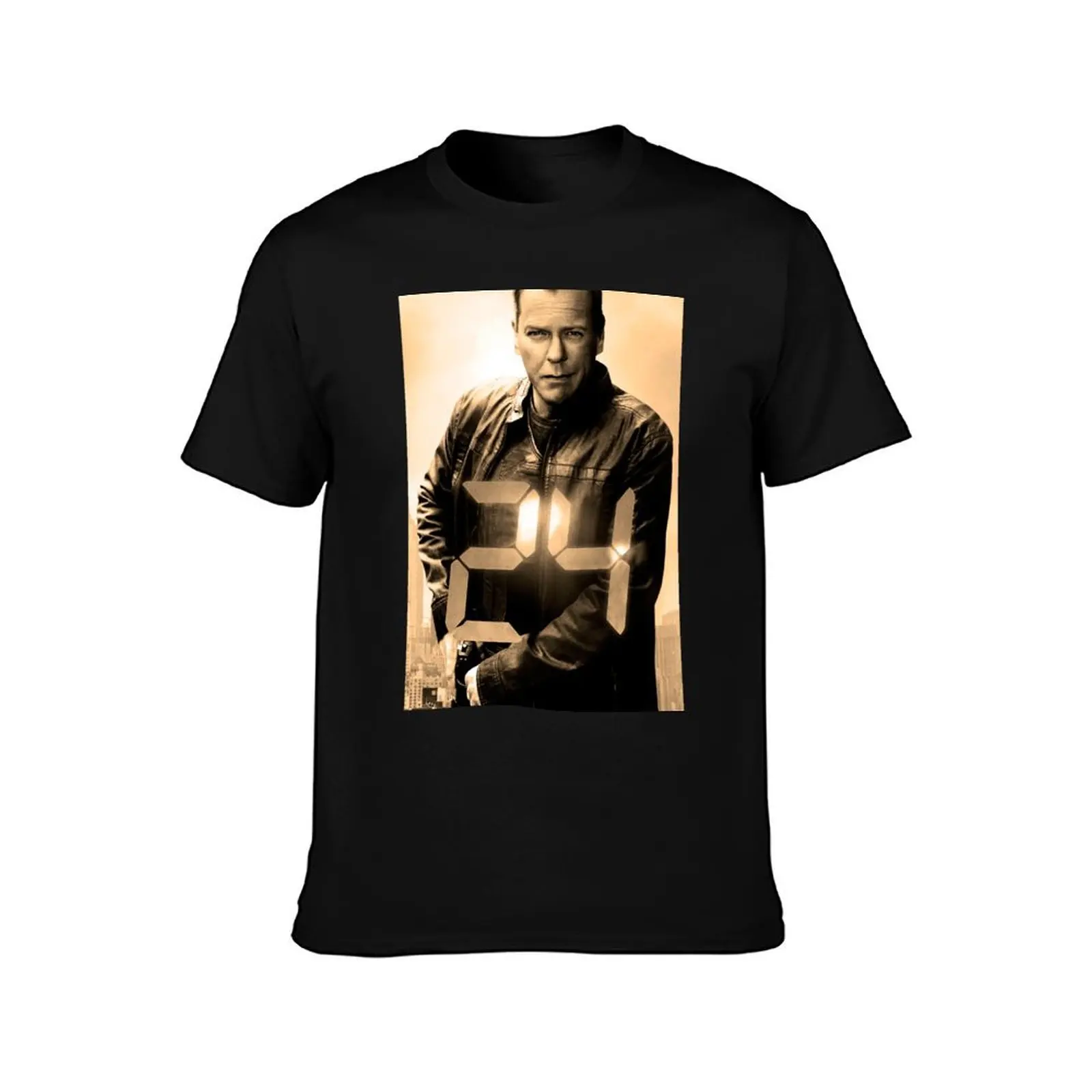 24 Jack Bauer T-Shirt Work Casual Loose Fit T-Shirt