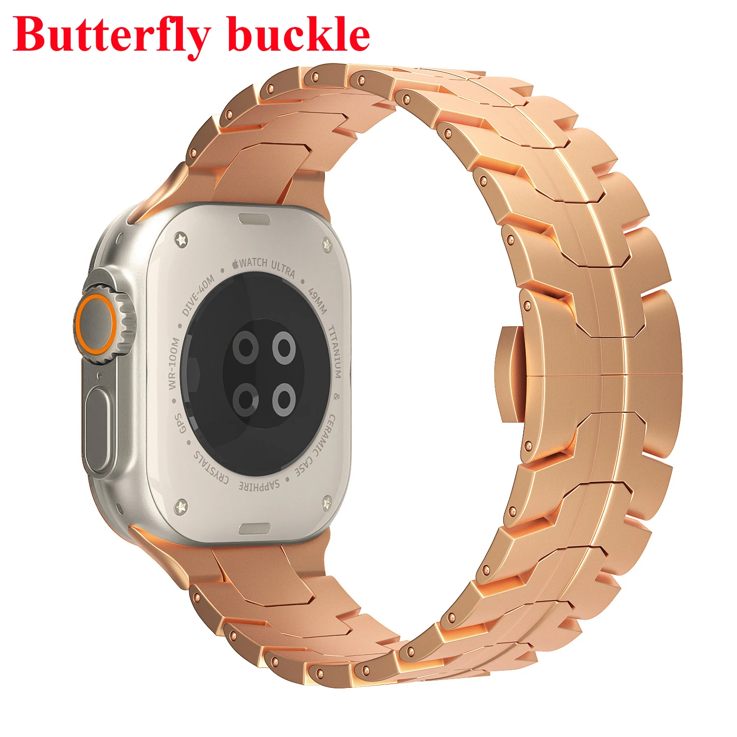 Edelstahlarmband für Apple Watch Series 12 11 10 9 8 SE 3 46mm 45mm 42mm 44mm Metallarmband iWatch Ultra 4/3/2/1 49mm