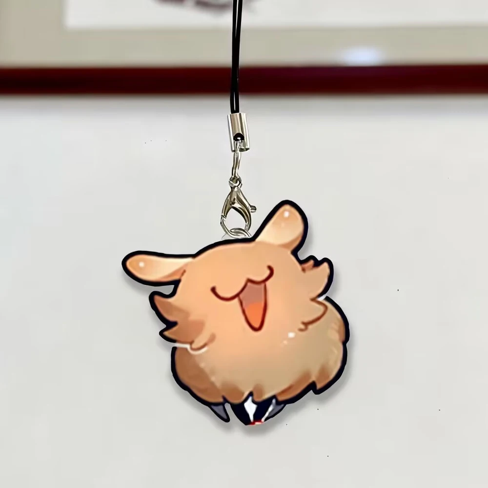 لعبة الفارس المجوف: Silksong Hornet Nuu الدانتيل تأثيري مفتاح سلسلة الاكريليك سلسلة هواتف حبل كيرينغ حقيبة الديكور