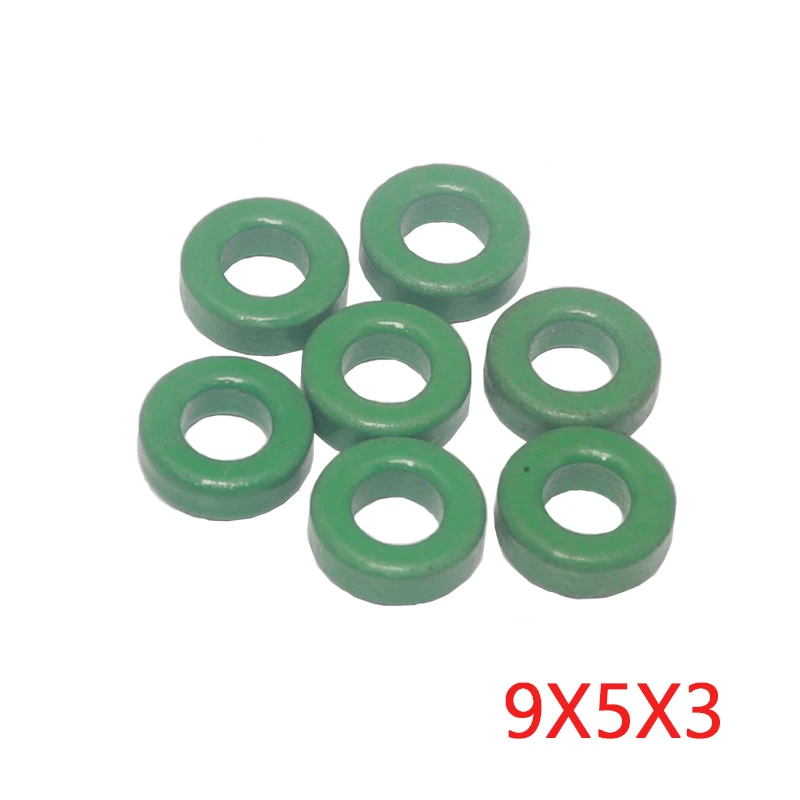 【30-10PCS】Ferrite Magnetic Ring 9x5x3MM 9*5*3mm Anti-interference Mn-Zn Toroidal Cores Toroid Ferrite Core for Inductor Chokes