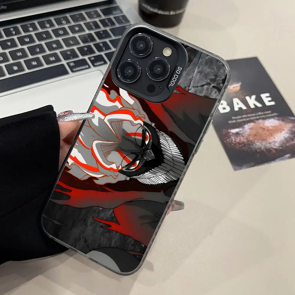 

Чехол для мобильного телефона Dandadan Okarun для iPhone 16, 14, 13, 12, 11 X XR XS 8 7 Pro Max Plus, полупрозрачный цветной защитный чехол для мобильных телефонов