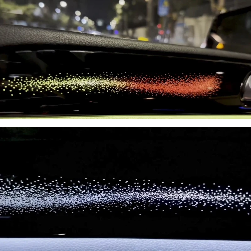 Hot-selling 64 Colors Car Interior Ambient Lighting for Mercedes Benz Gle/gls/gl/ml W166 Atmosphere Strip Decoration Accessories