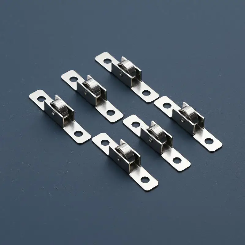 10Pcs Sliding Door Pulley Wheels Long Lasting Rollers for Kitchen Bathroom Cupboard Cabinet Replacement
