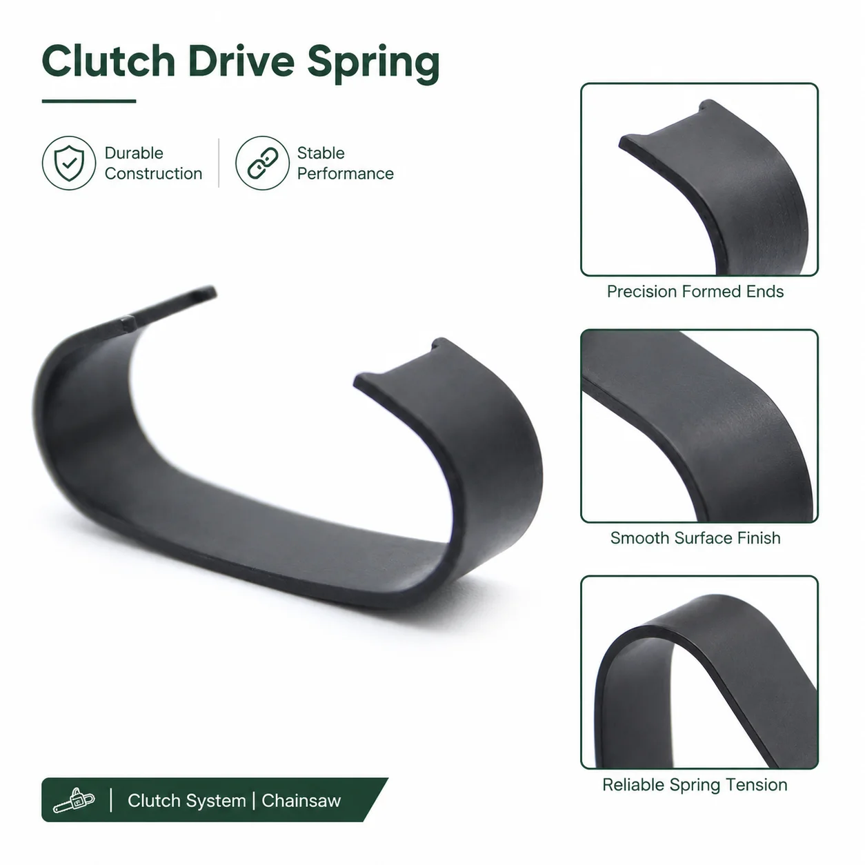 Clutch Drive Spring 2Pcs for Husqvarna 340 345 346XP 350 445 450 460 351 353 445E 450E 455E 340E 350EPA 351EPA Saw OEM 503815601