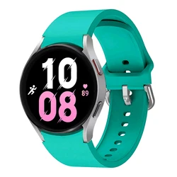 Silikonowy pasek do Samsung Watch 4 5 6 44mm 40mm Classic 47mm 43mm 42 46mm oficjalna sportowa bransoletka Galaxy Watch 5 Pro 45mm
