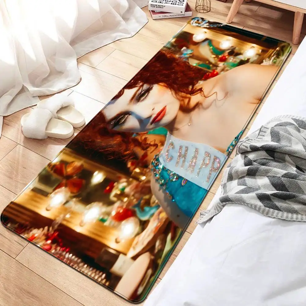 Popular Singer C-Chappell R-Roan Floor Mat Cheaper Anti-slip Modern Living Room Balcony Printed Bedside Mats
